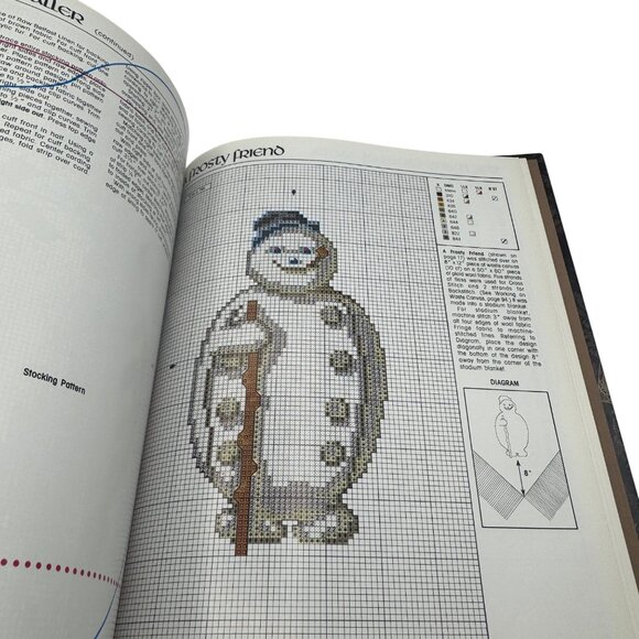 Christmas Portraits Cross-Stitch Pattern Book By Leisure Arts - Picture 5 of 8